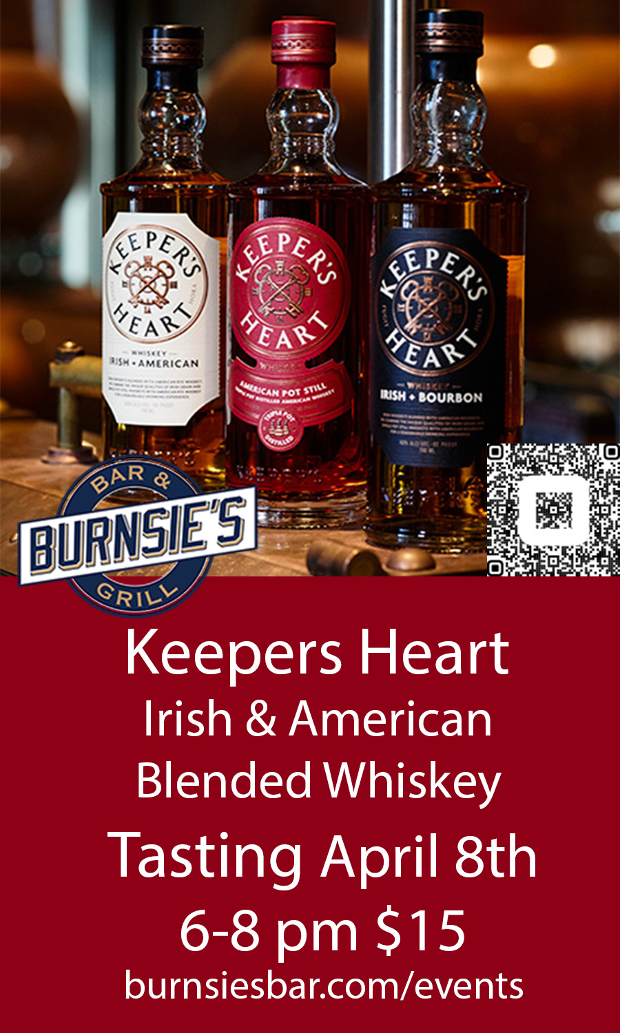 Keeper's Heart Tasting West Allis at Burnsie's